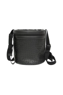 Pre-owned Drawstring Bucket Bag