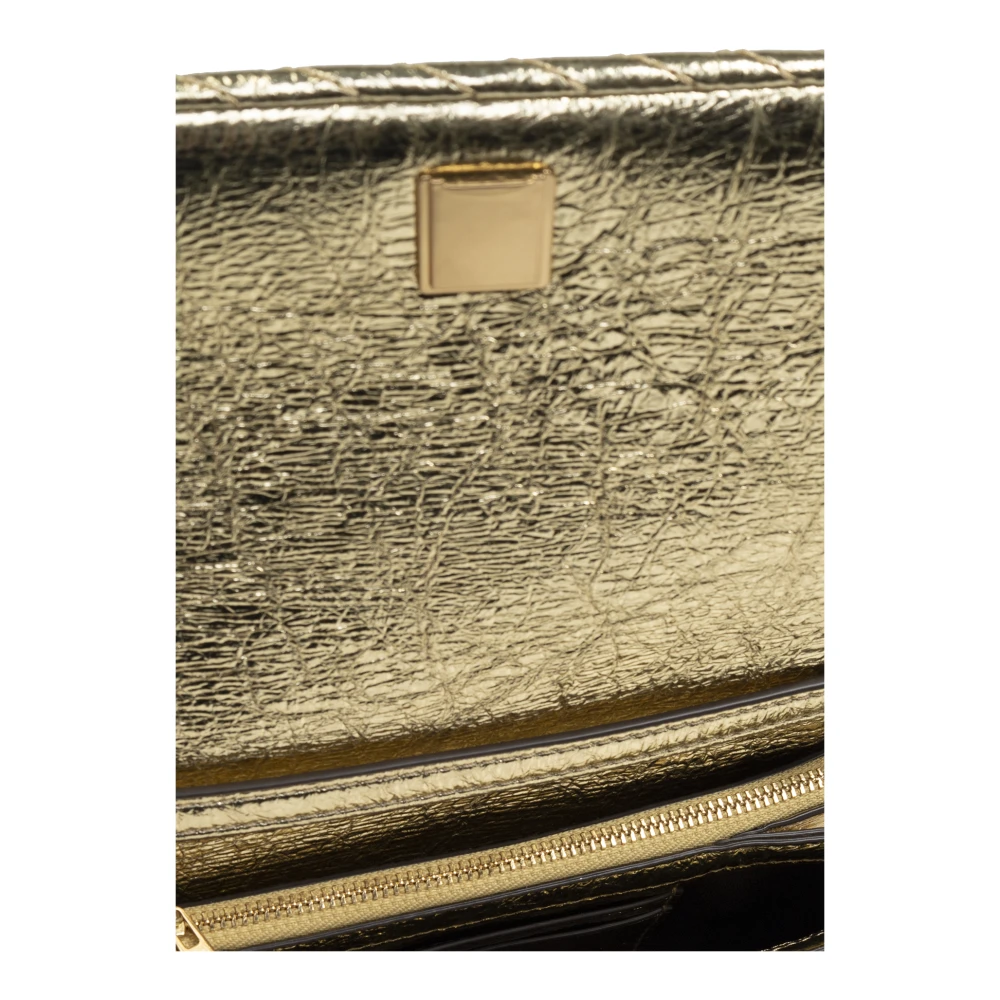 TORY BURCH Portemonnee Kira aan een ketting Yellow Dames