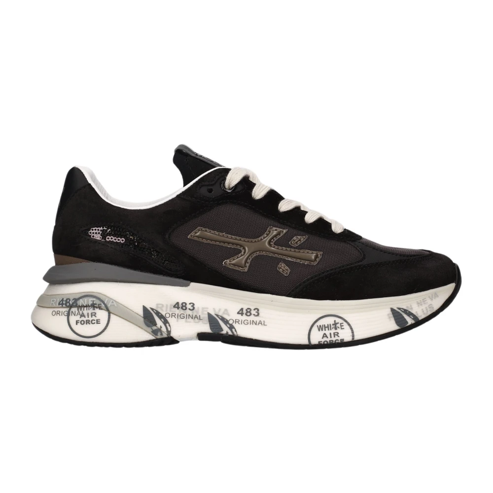 Premiata Black Sneakers, Female, 6 Uk, Moerund