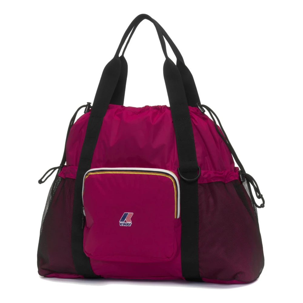 K-way Rode Bes Jeanette Regenjas Purple Dames
