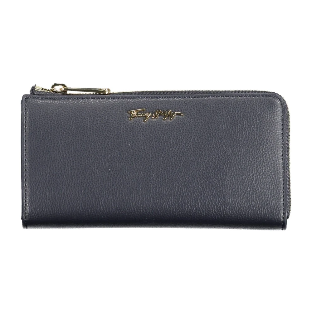 Tommy Hilfiger Women's Blue Wallets & Cardholders, One Size, Wallet With Zip Closure
