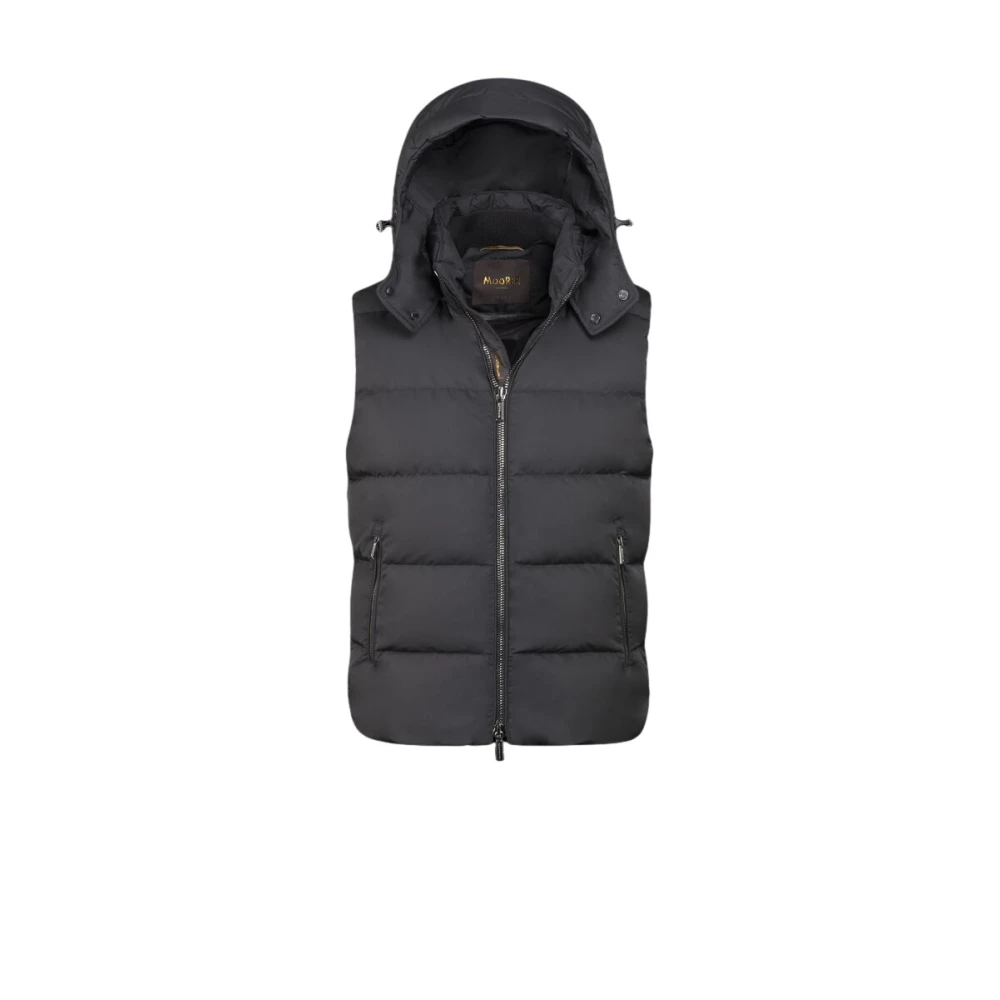Moorer Men's Black Waistcoats, Xs, Fire Wk Vest