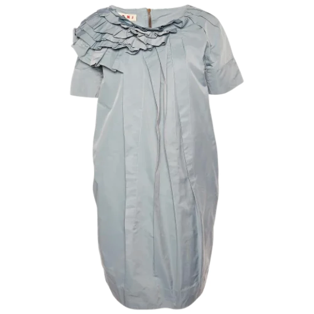 Pre-owned Bla polyester Marni kjole