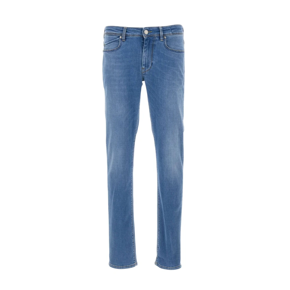 Re-Hash Men's Blue Slim Fit Jeans, W36, Rubens Jeans