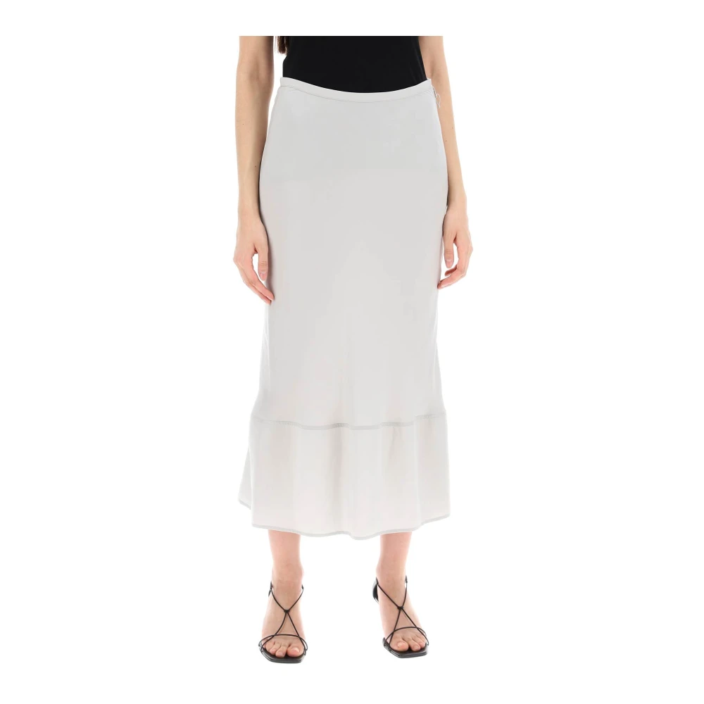 Lemaire Midi Skirts Gray Dames
