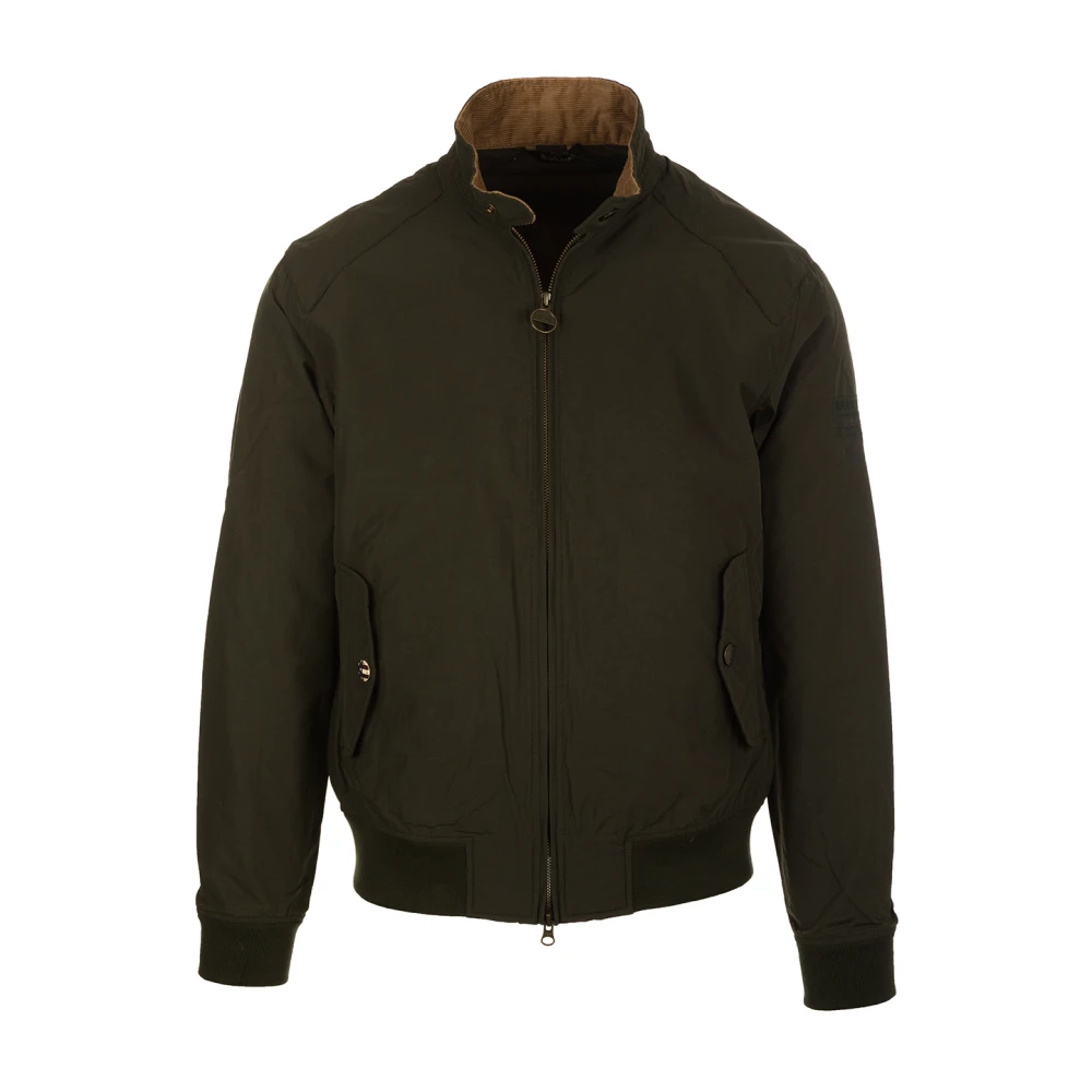 Barbour Casual Harrington Jassen Green Heren