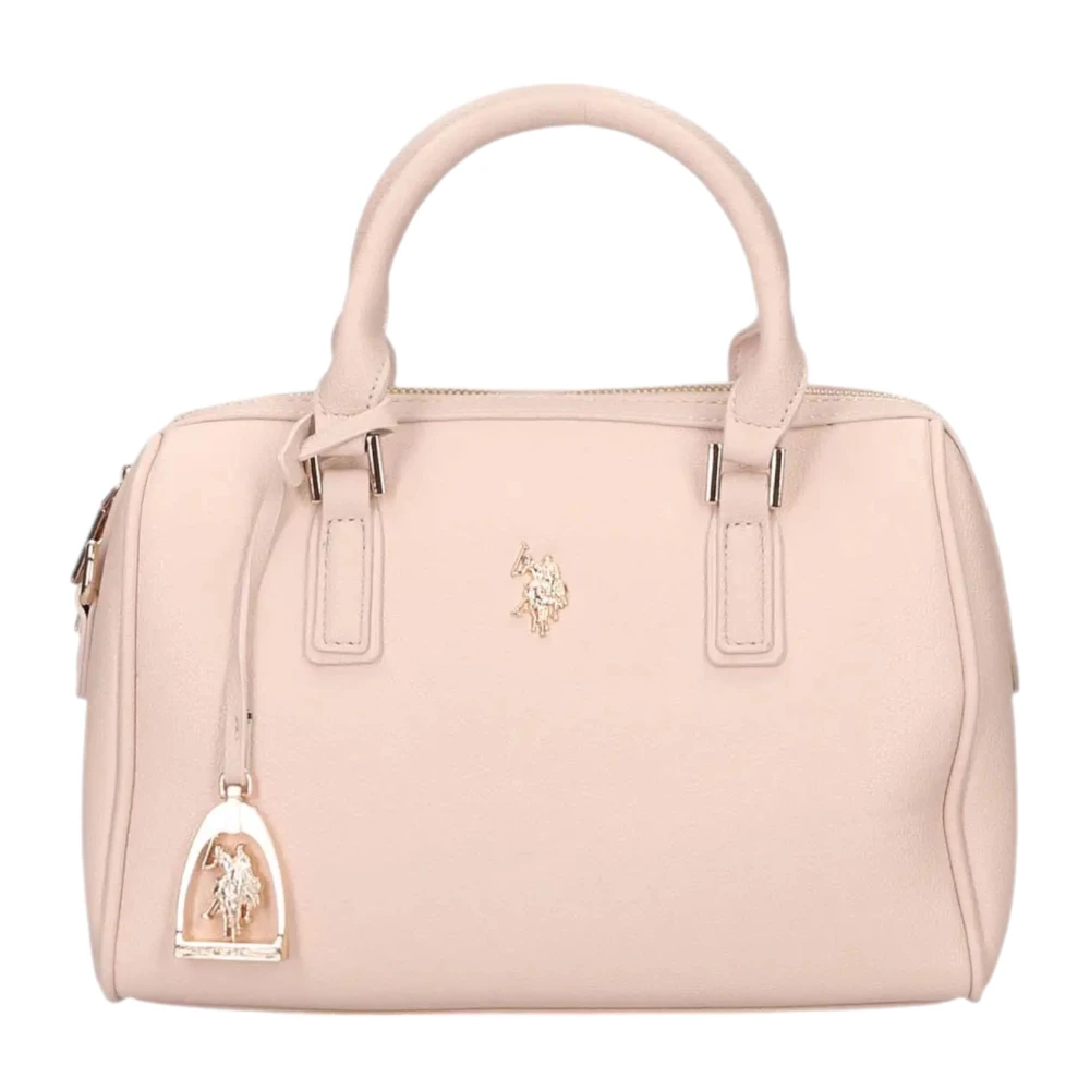 U.s. Polo Assn. Handtas Stijlvolle Modieuze Accessoire Vrouwen Beige Dames
