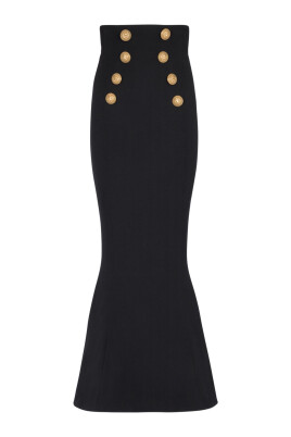 jupe-longue-taille-haute-boutonnee