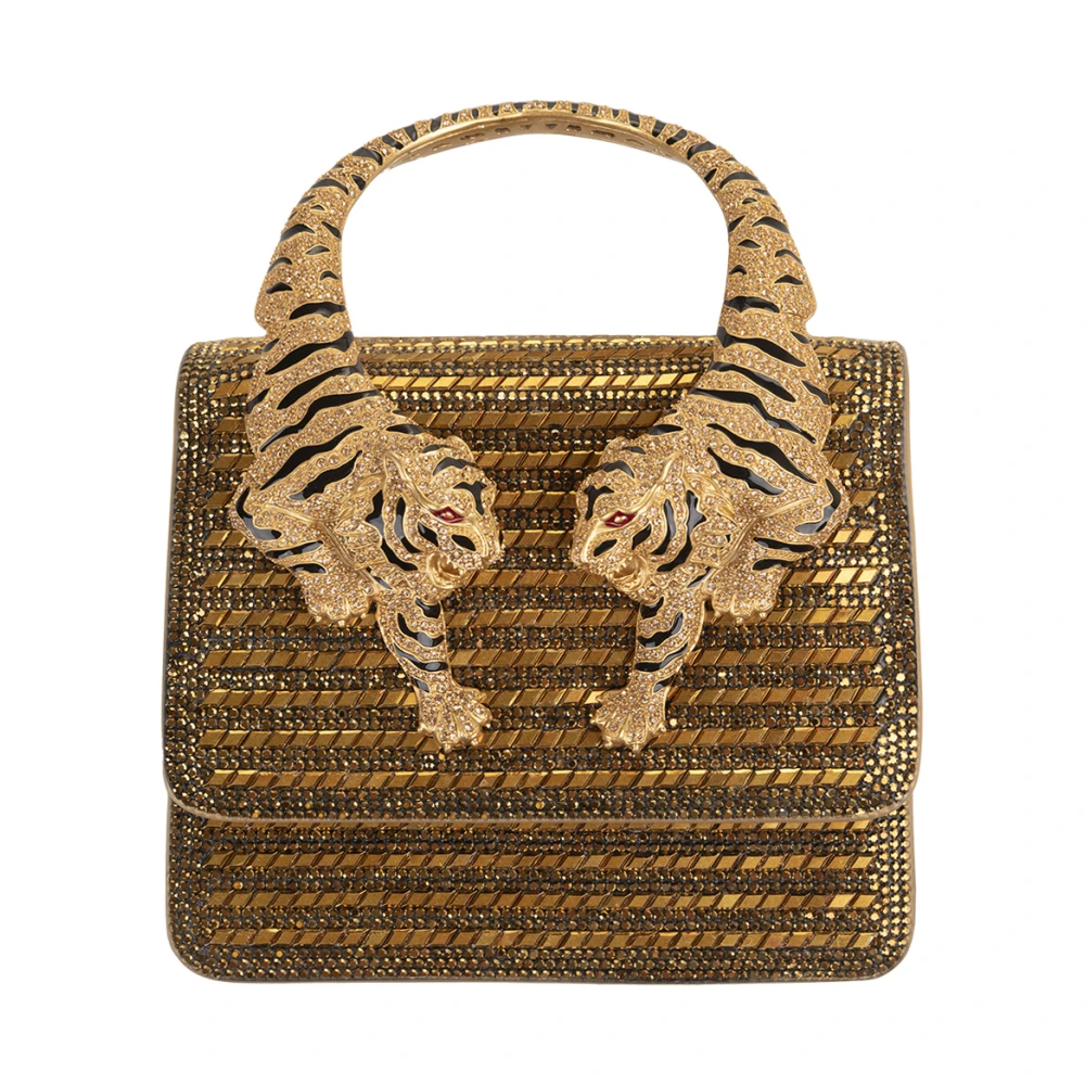 Roberto Cavalli Gouden Kleine Brul Schoudertas Yellow Dames