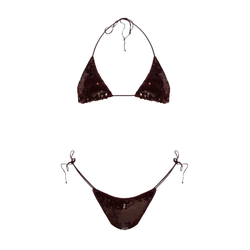 Oseree - Swimwear > Bikinis - Red - Oseree - Modalova