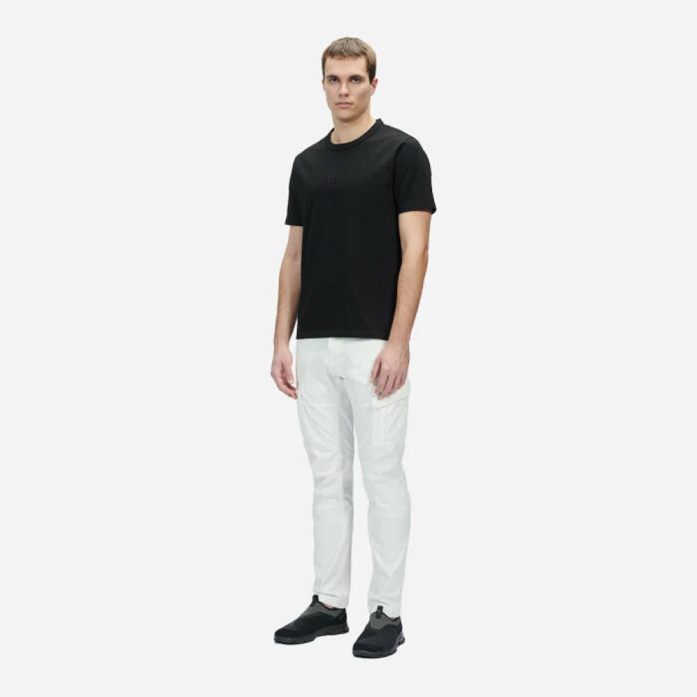C.P. Company Mercerized Jersey Ruimvallend T-shirt Black Heren