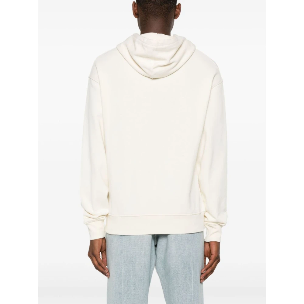 Icecream Witte Sweater met Capuchon en Logo Print White Heren