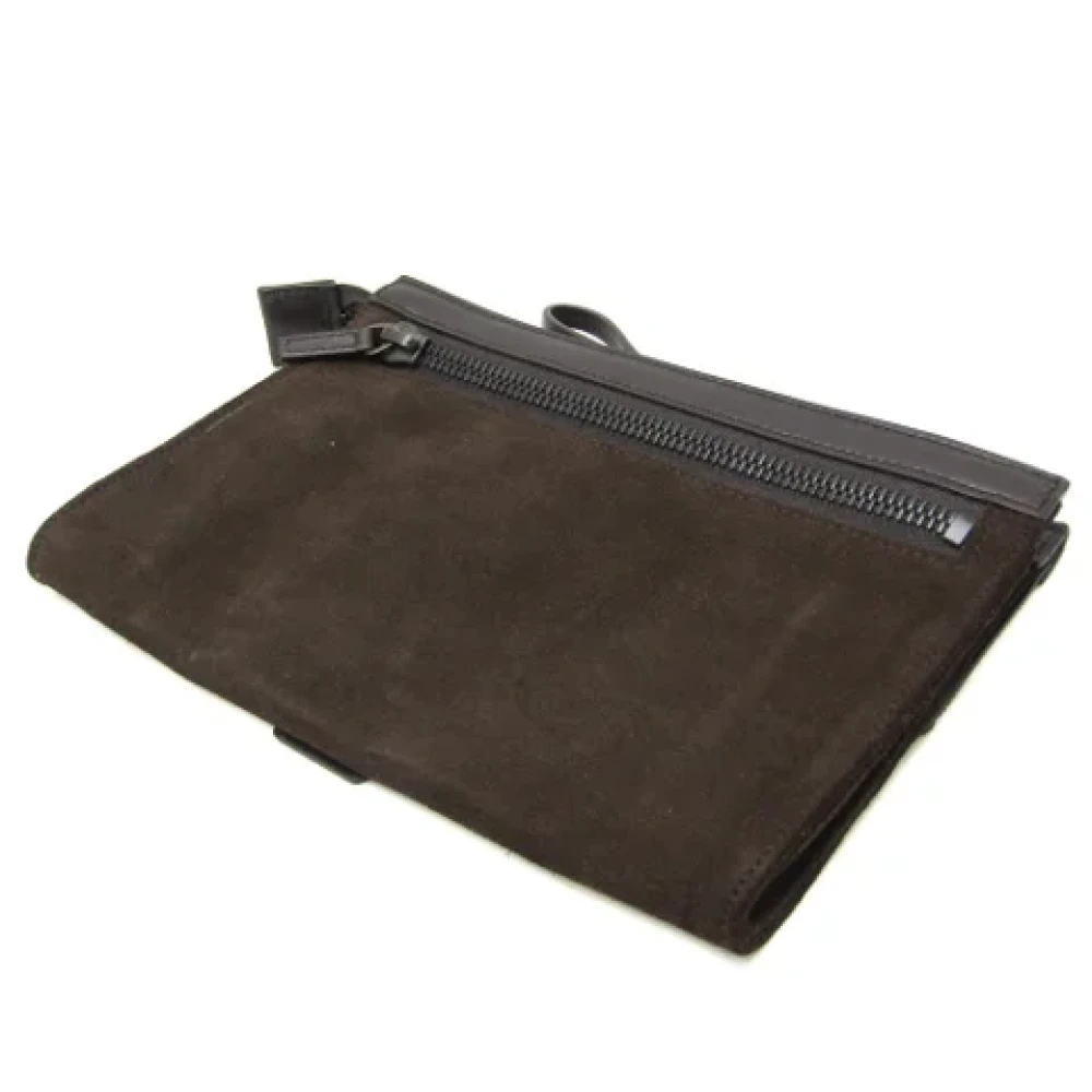 Gucci Vintage Pre-owned Leather gucci-bags Brown Dames