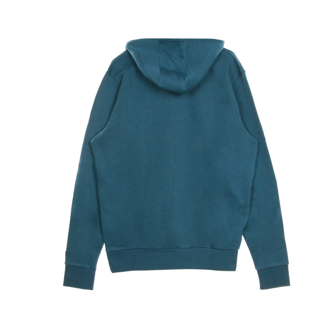 new era Team Logo Hoody in Donker Turquoise Wit Blue Heren