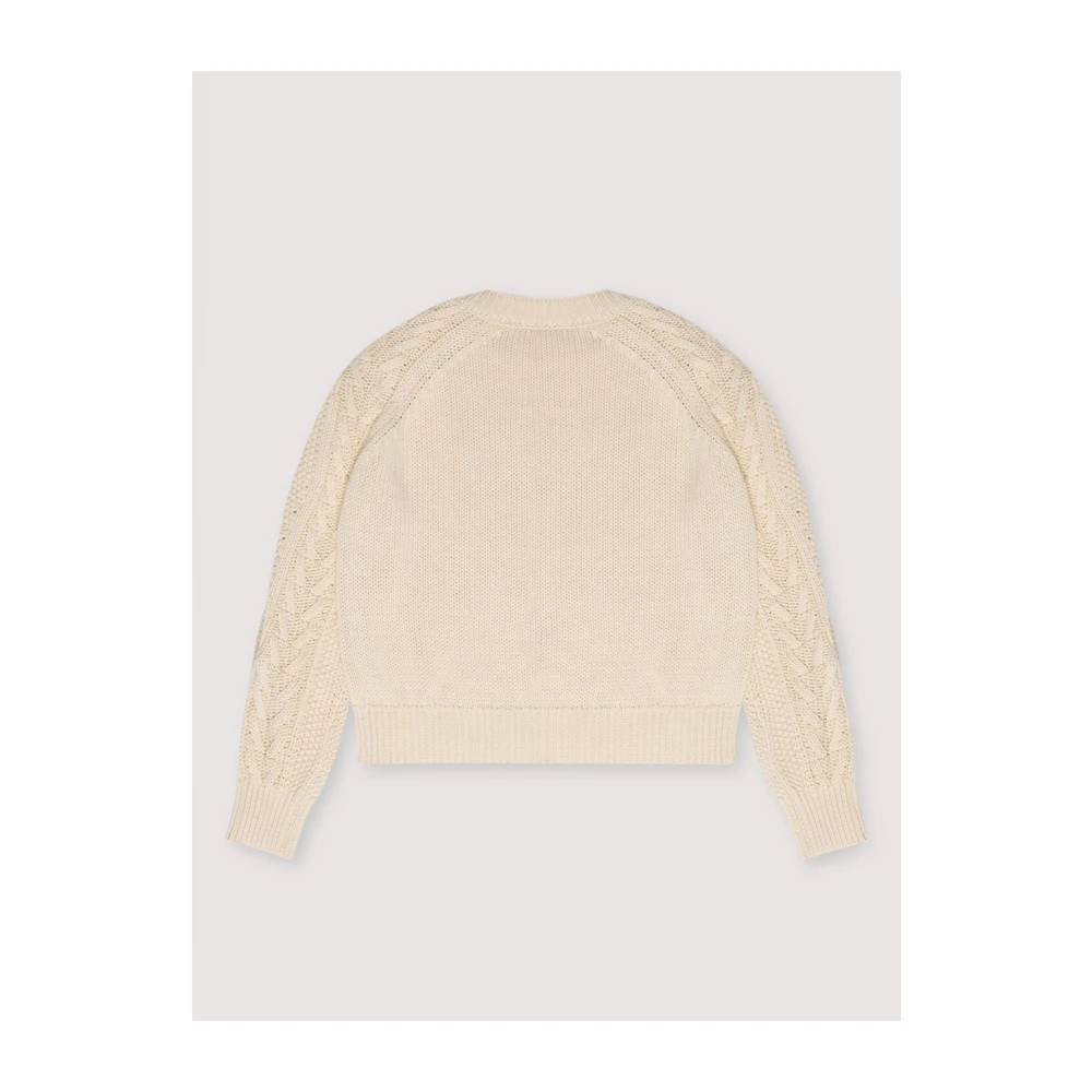 The New Society Quios Woman Jumper Macadamia Beige Dames