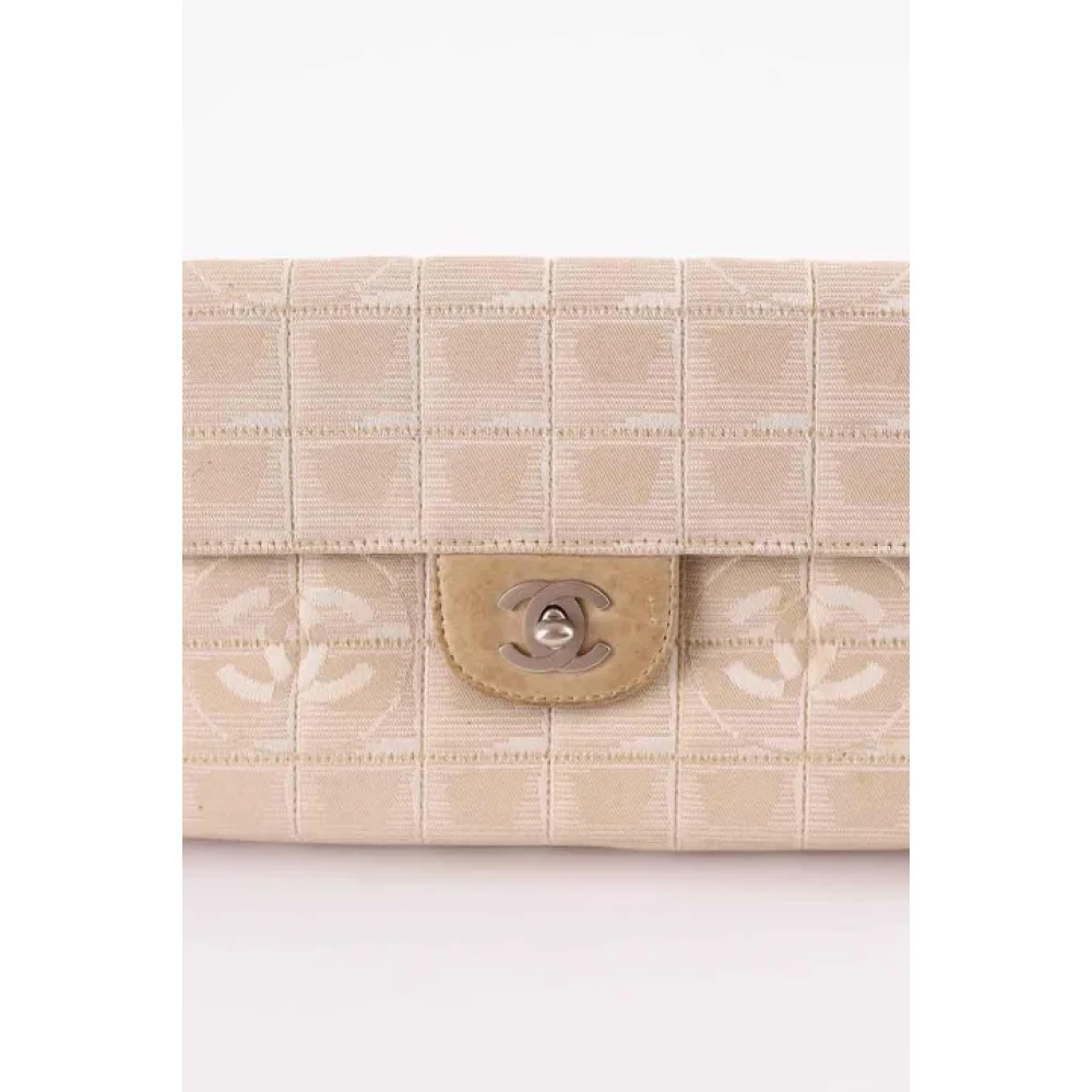 Chanel Vintage Pre-owned Leather shoulder-bags Beige Dames