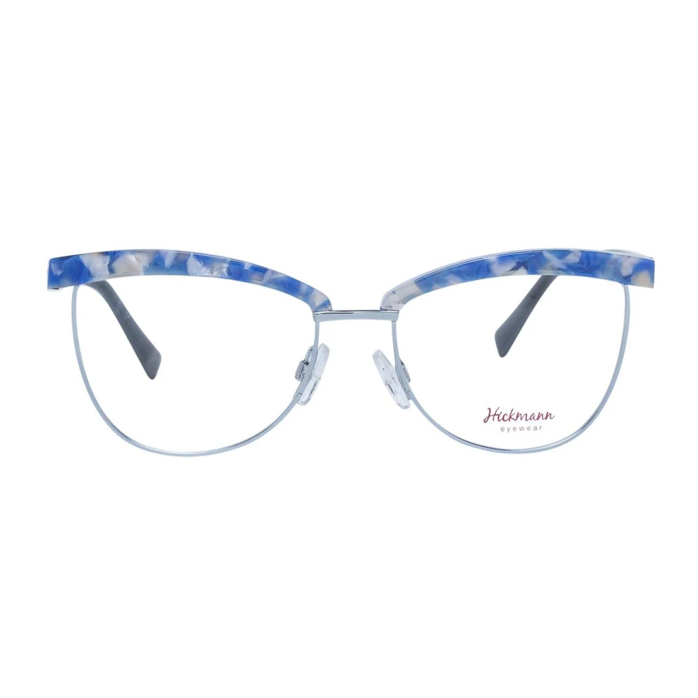 Ana Hickmann Blauwe Vierkante Volledige Rand Optische Monturen Blue Dames