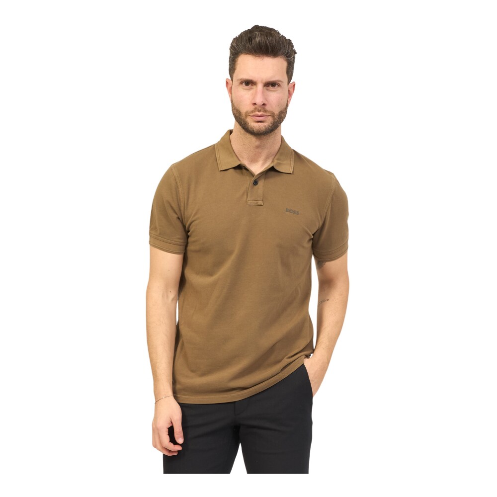 Donkergroene polo discount