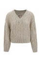 pull-beige-col-en-v-en-tricot