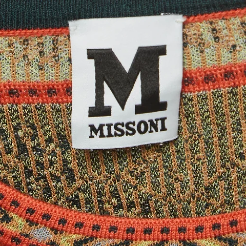 Missoni Pre-owned Knit tops Green Dames