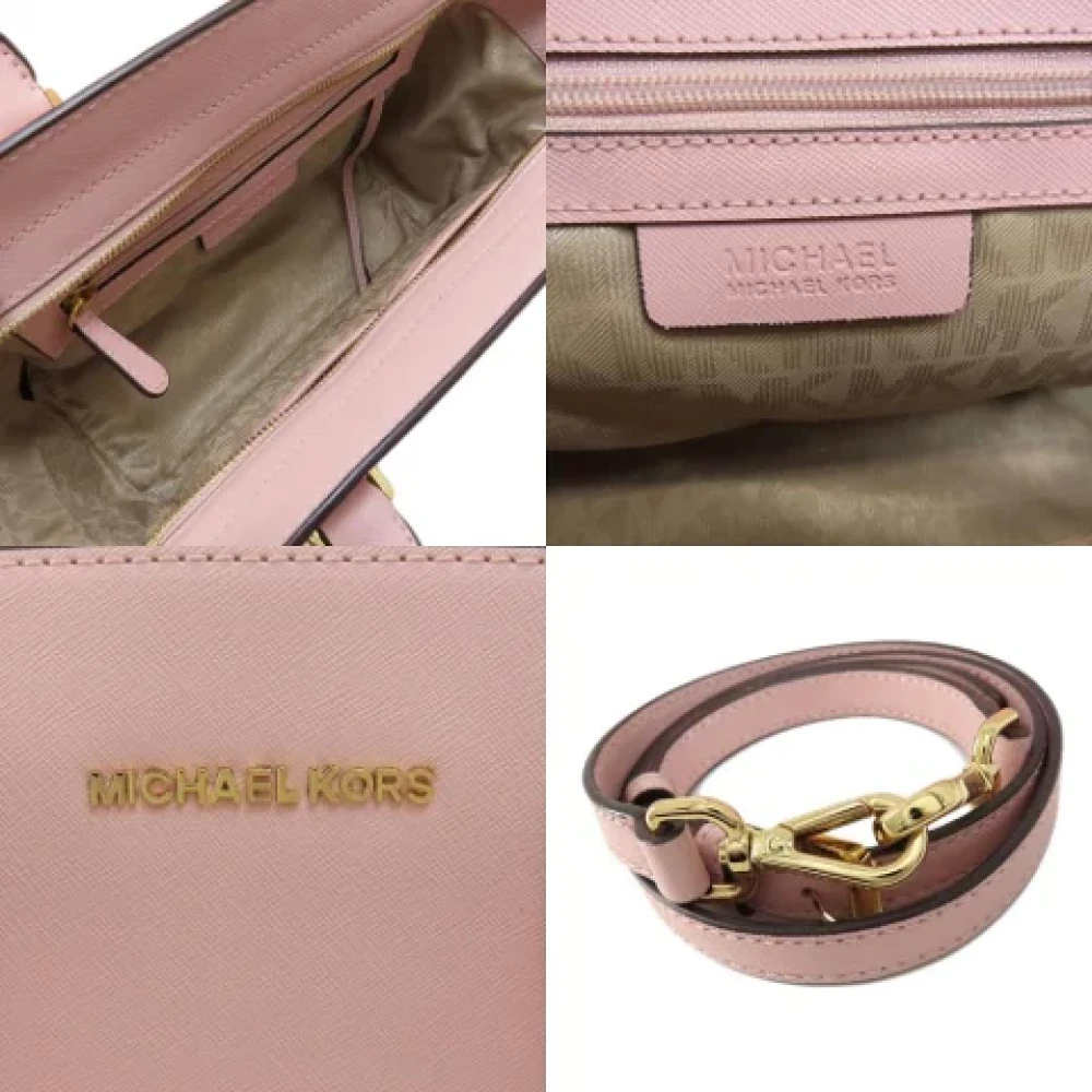 Michael Kors Pre-owned Plastic handbags Pink Dames