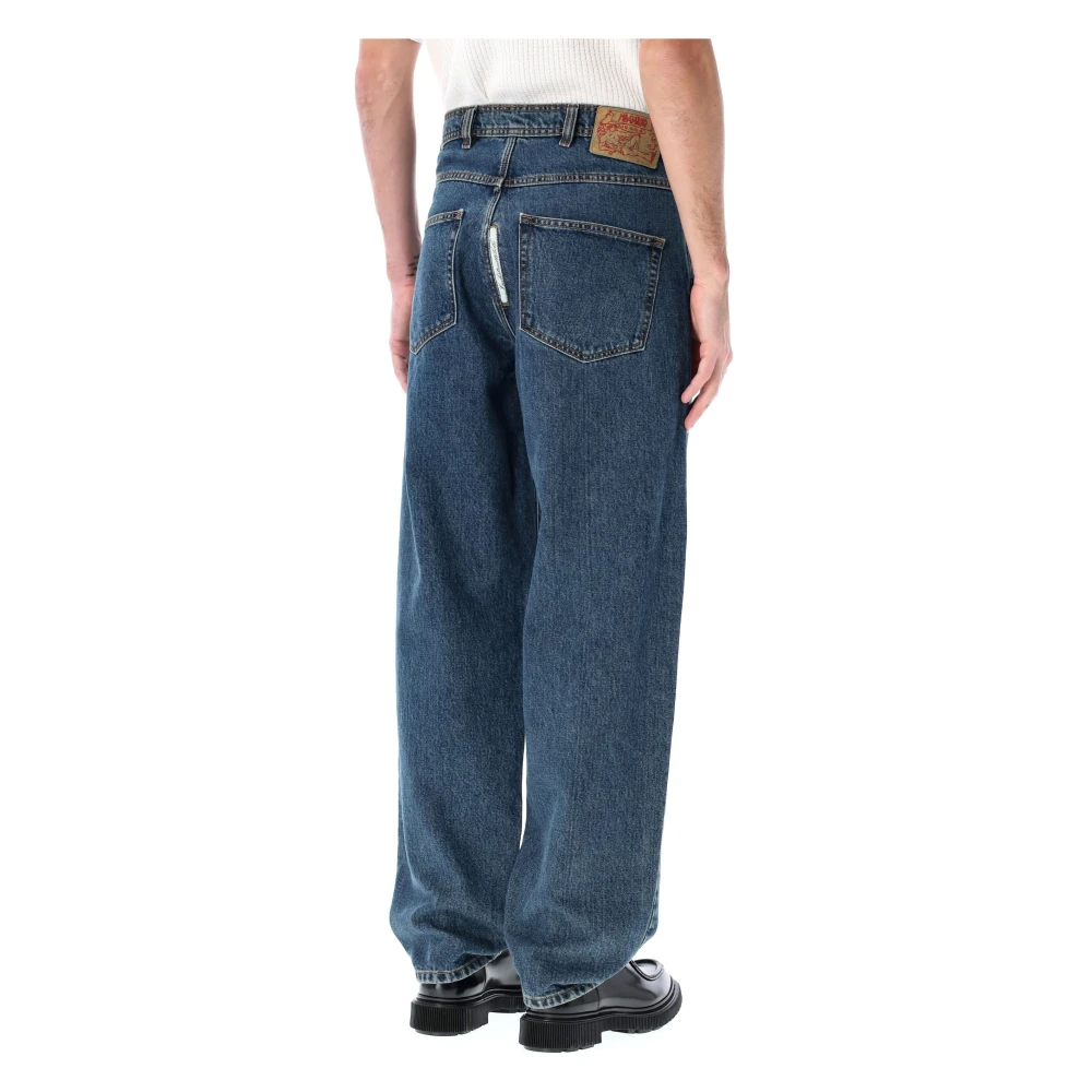 Magliano Onverwoestbare Denim Jeans Blauw Blue Heren
