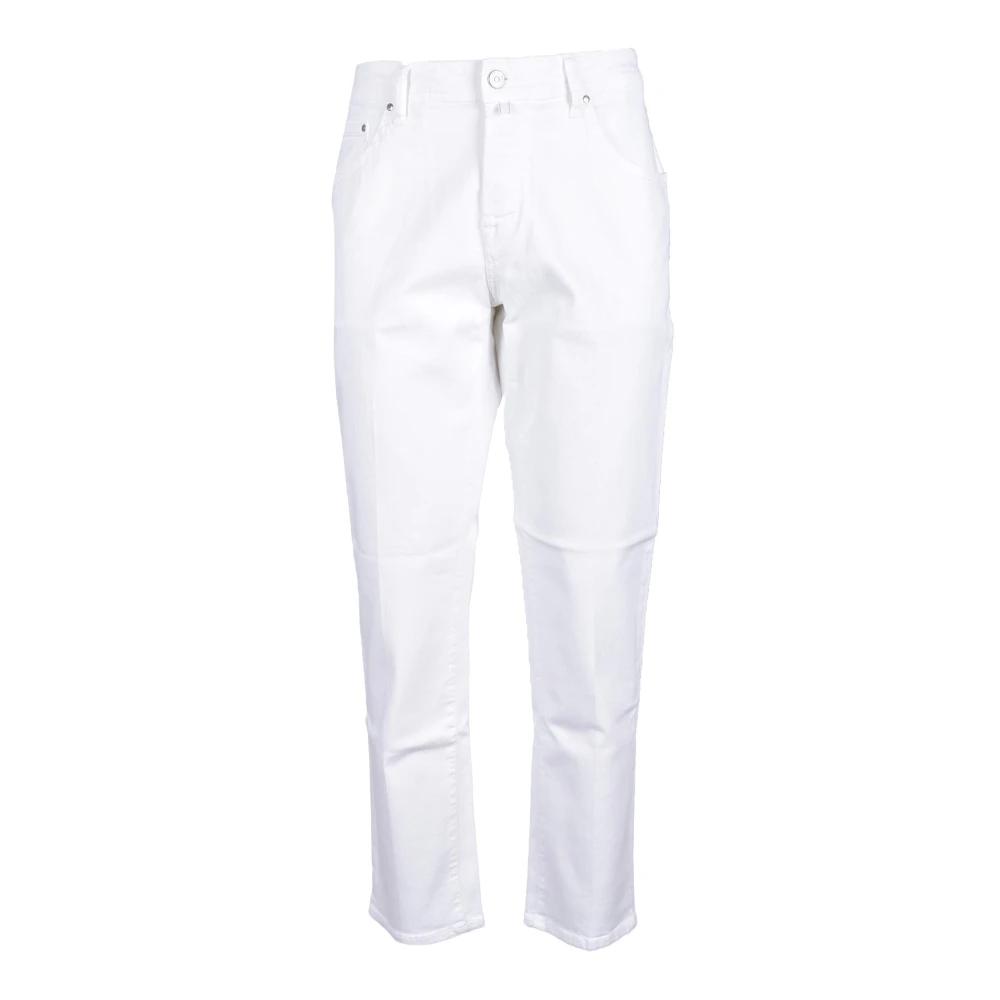 Jacob Cohën Slim Fit Jeans van Katoenmix White Heren
