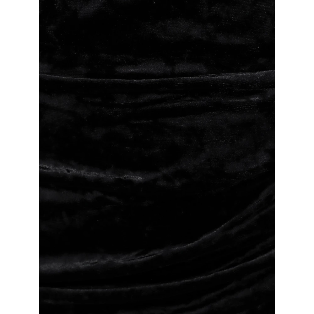 Isabel Marant Étoile Chenille Drapery Jurk Black Dames