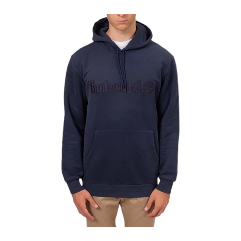 Timberland Heren hoodie Hampthon synthetisch model Blue Heren