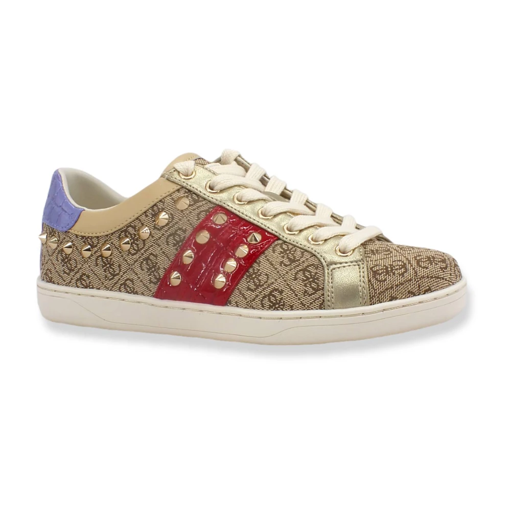 Guess Raelin 3 Sneaker Dames Schoenen Beige
