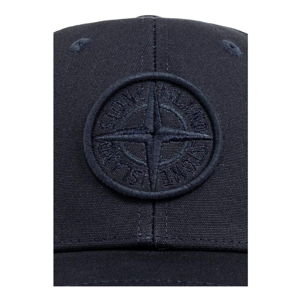 Stone Island Baseballpet Blue Heren