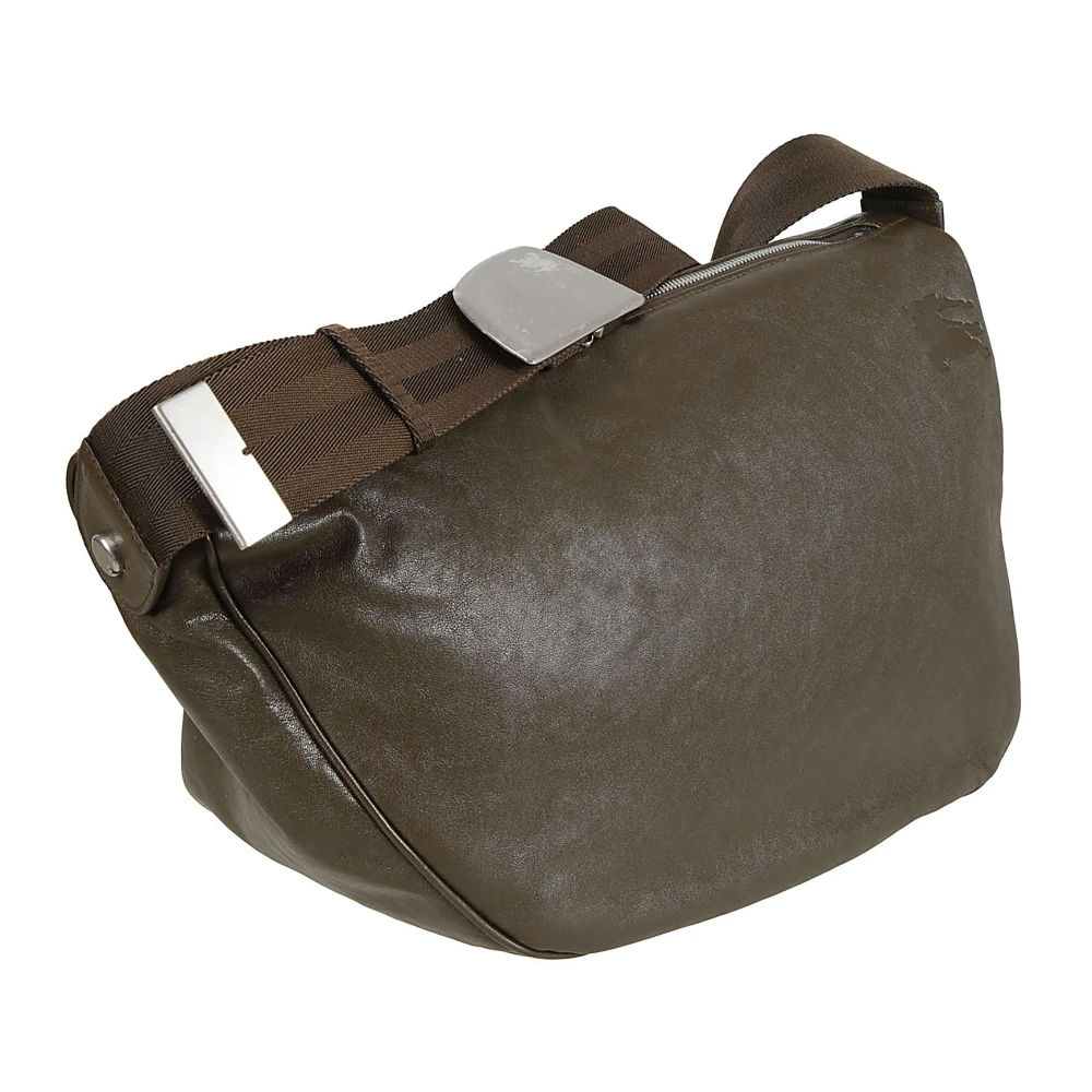 Burberry Groene Messenger Tas Green Heren