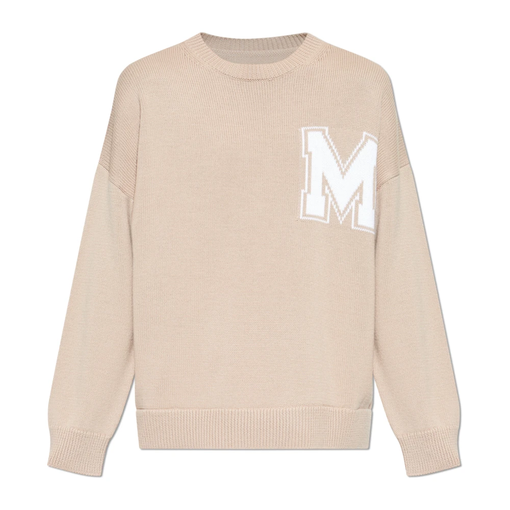 Mm6 Maison Margiela Uomo Beige Maglie, M, New,
