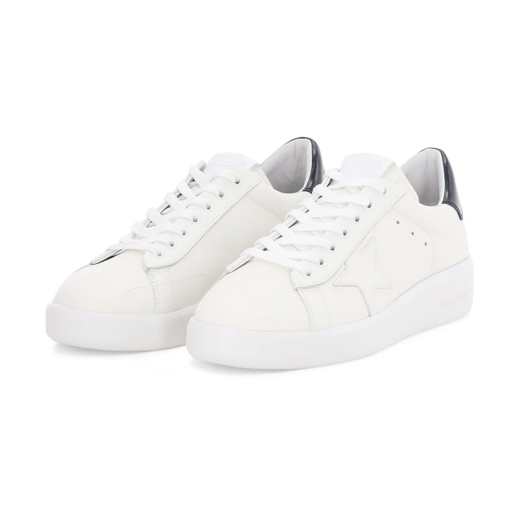 Golden Goose Men's White Sneakers, 7 Uk, Purestar Sneaker