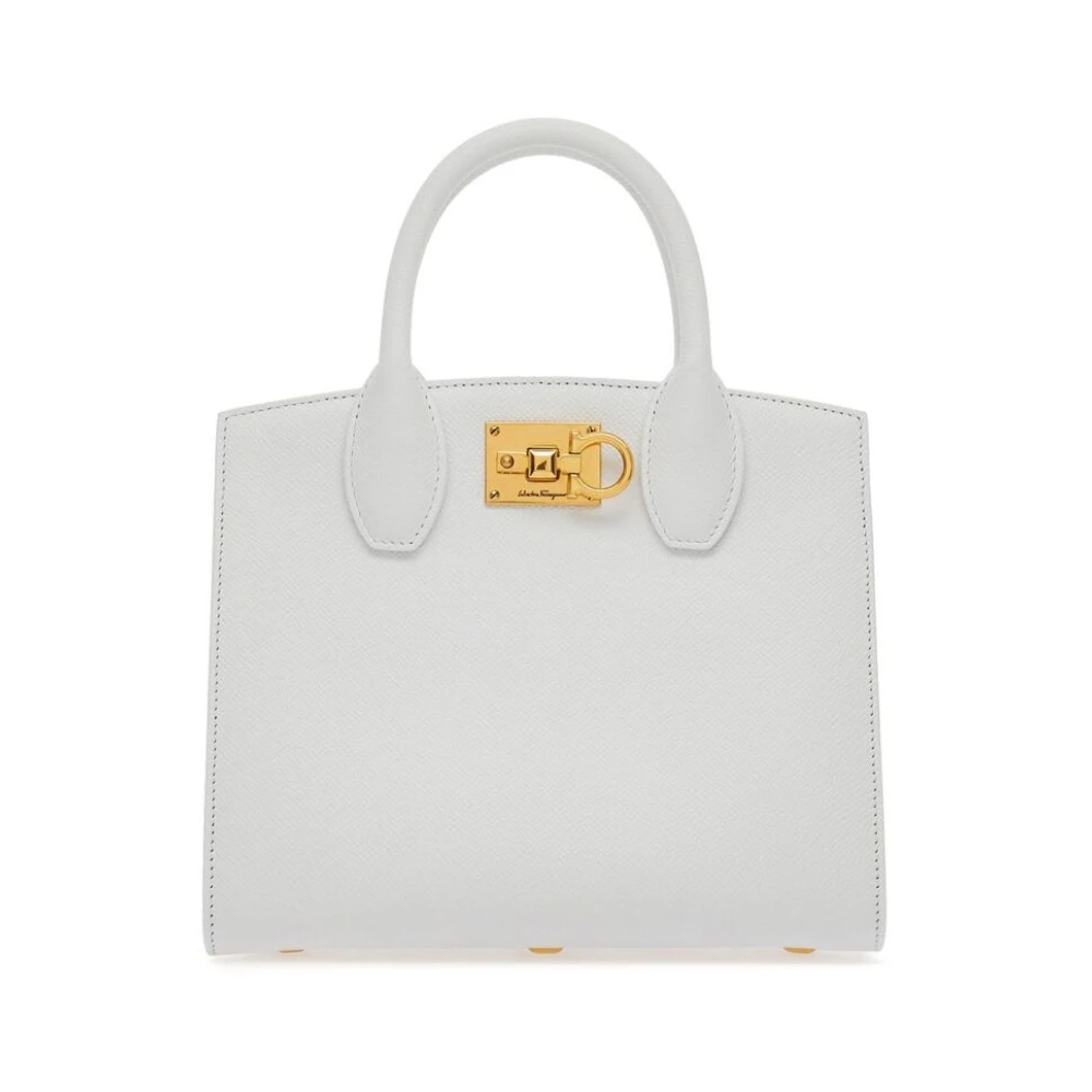 Salvatore Ferragamo Shoulder Bags White Dames