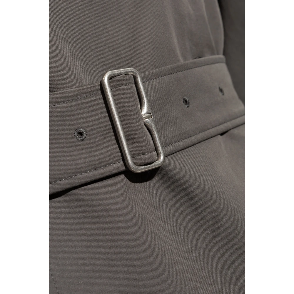 Burberry Katoenen trenchcoat Gray Heren