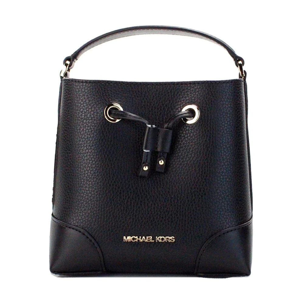 Michael Kors Zwarte crossbody tas van geperforeerd leer Black Dames
