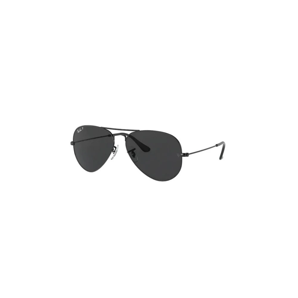 Ray-Ban Unisex Black Aviator Polished Polarized Aviator 3025 - Image 8