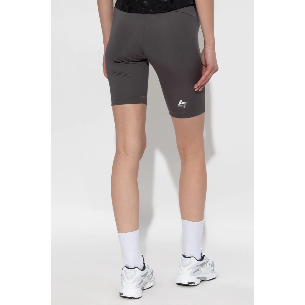 Emporio Armani EA7 Korte leggings Gray Dames