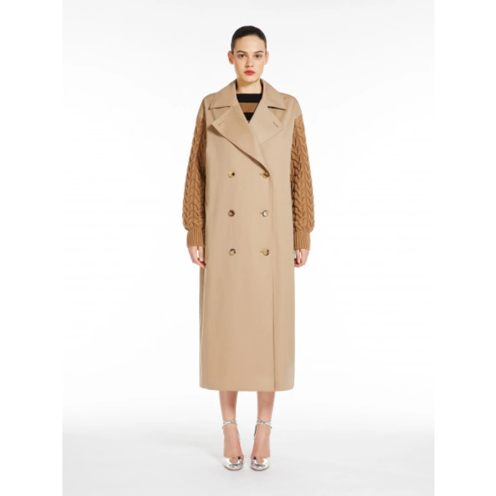 Max Mara Waterafstotende Trenchcoat Brown Dames
