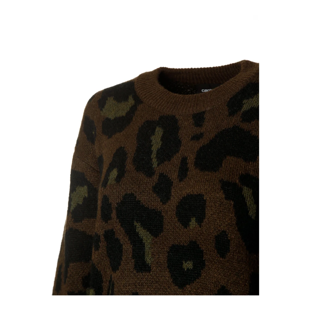 Carhartt WIP Trui met dierenprint Brown Dames