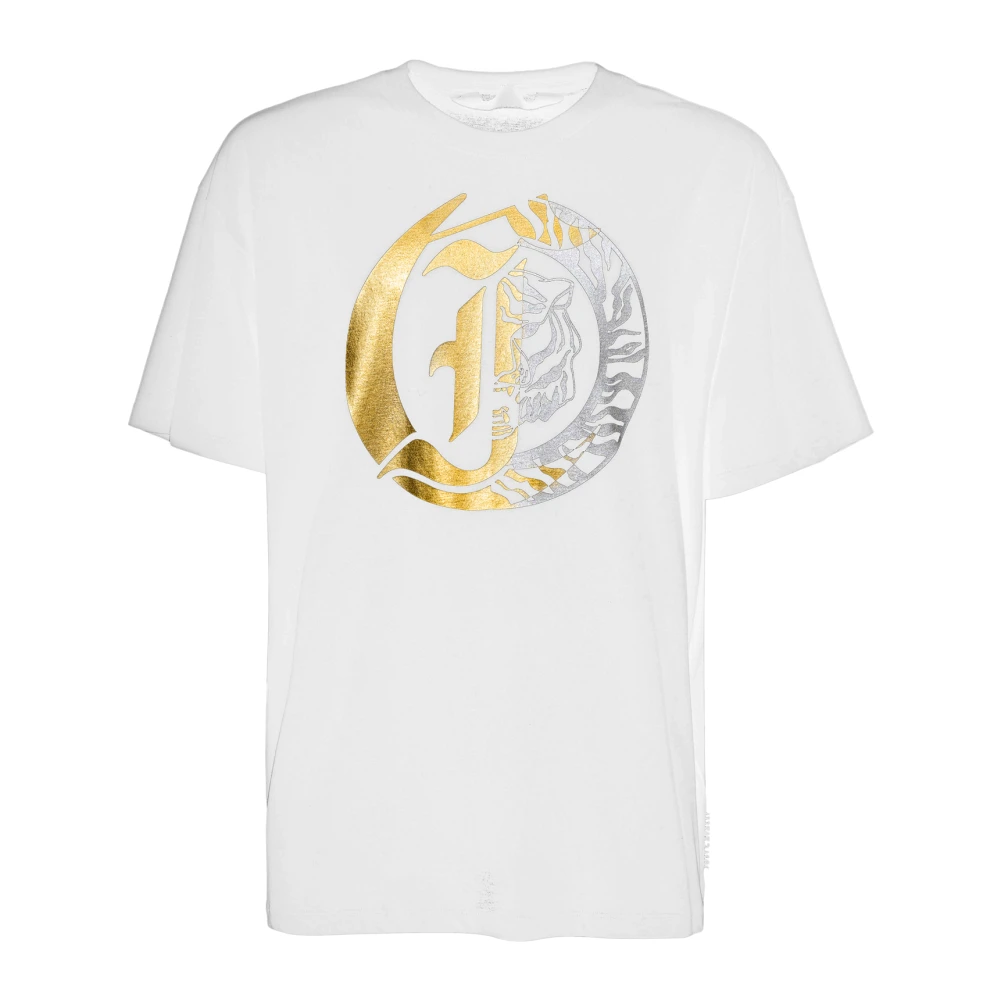 Just Cavalli T-shirts en Polos White Heren