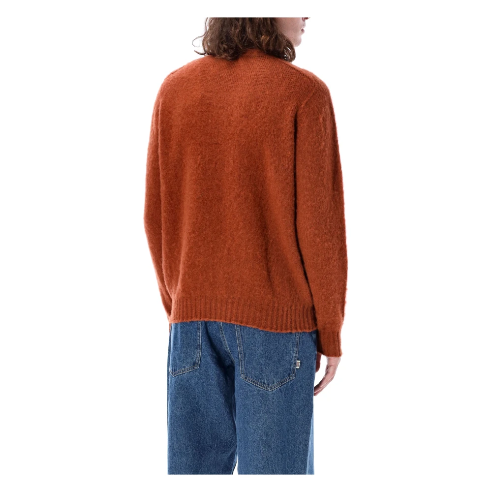 Howlin' Shaggy Bear Gebreide kleding Nuts Aw24 Brown Heren