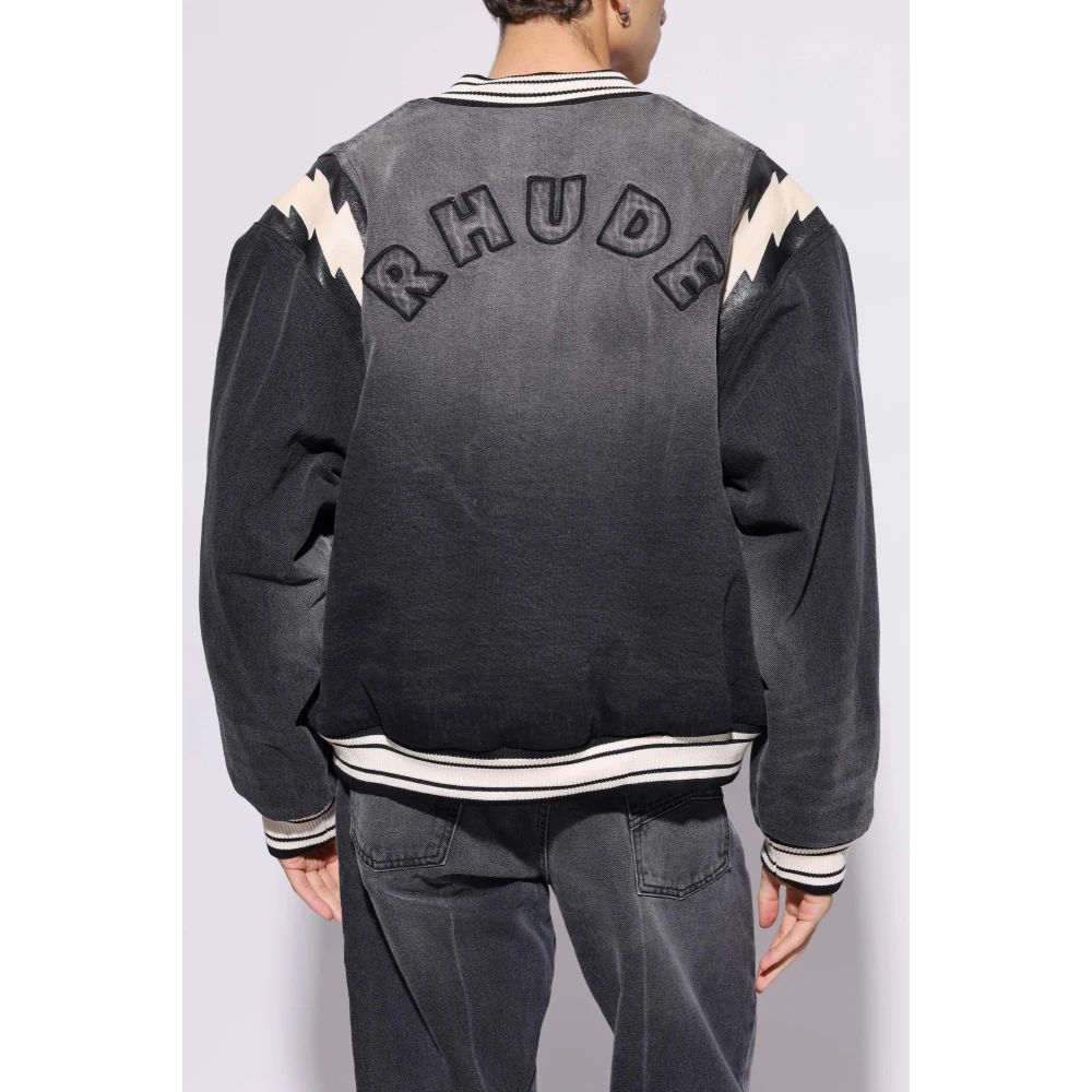 Rhude Jas met logo Gray Heren