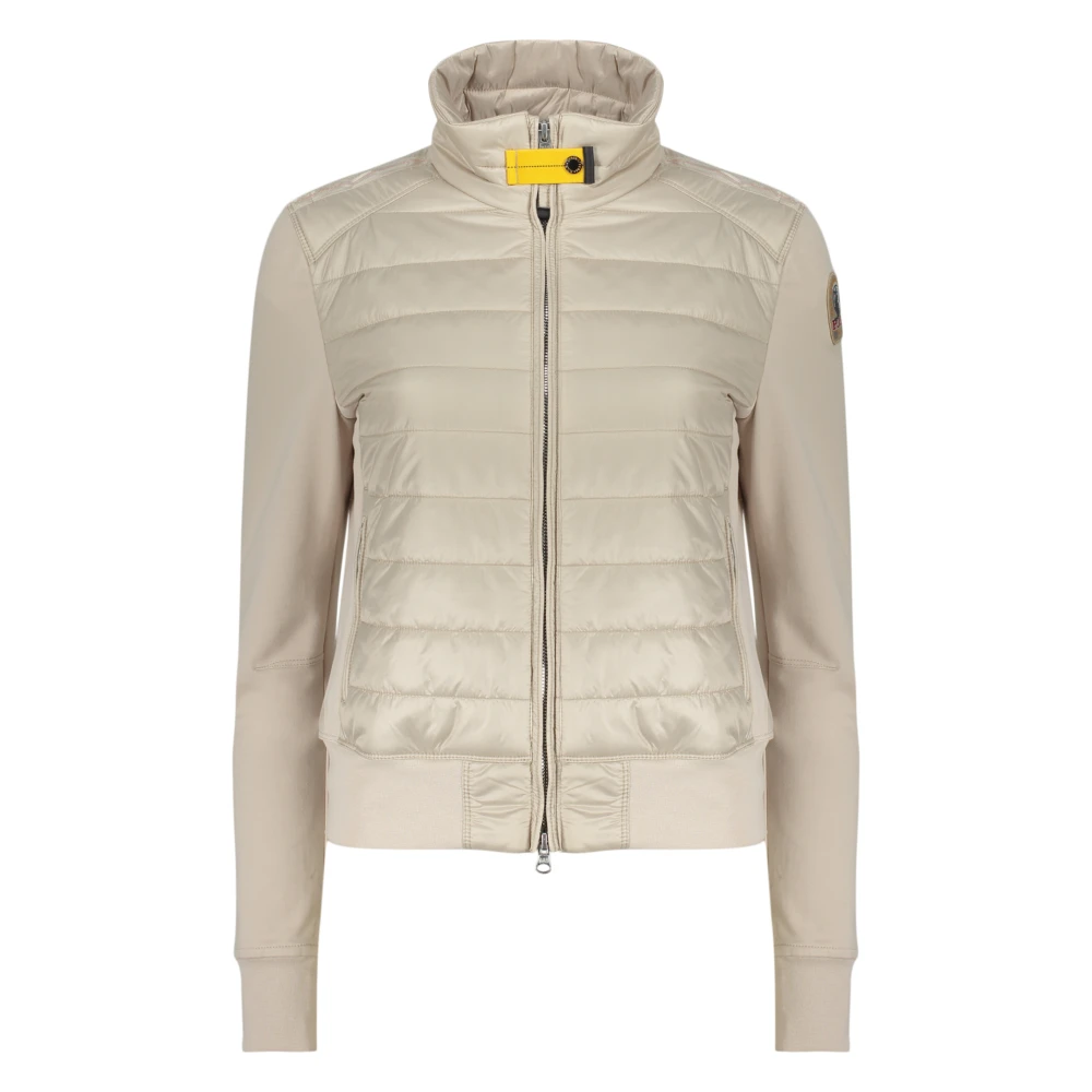 Parajumpers Gewatteerde jas met technische stof Beige Dames