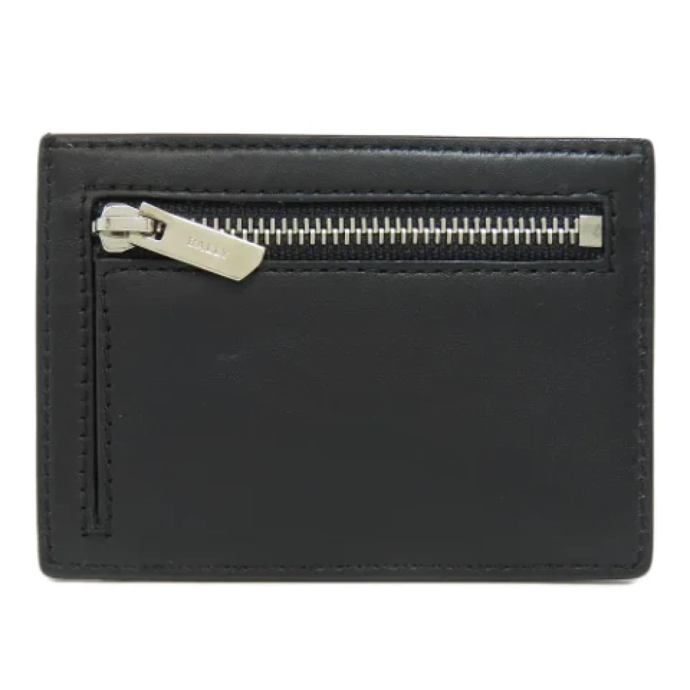 Bally Pre-owned Leather wallets Black Dames