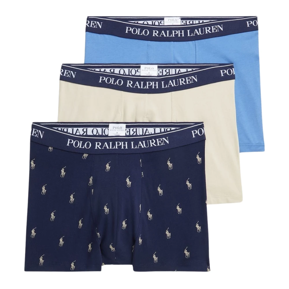 Ralph Lauren Polo Ondergoed Trunks 3-Pack Multicolor Heren