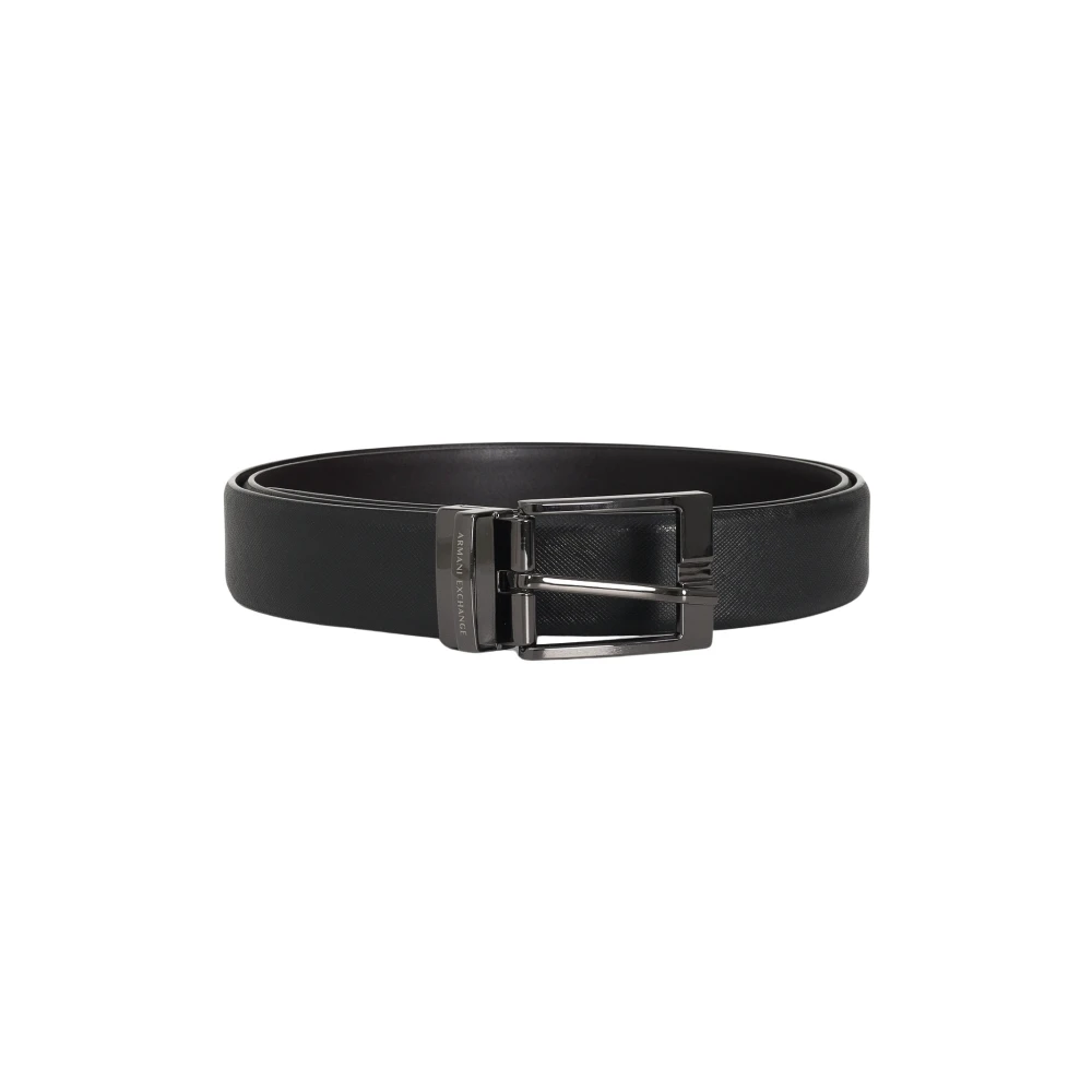 Armani Exchange Homme Noir - Accessories > Belts
