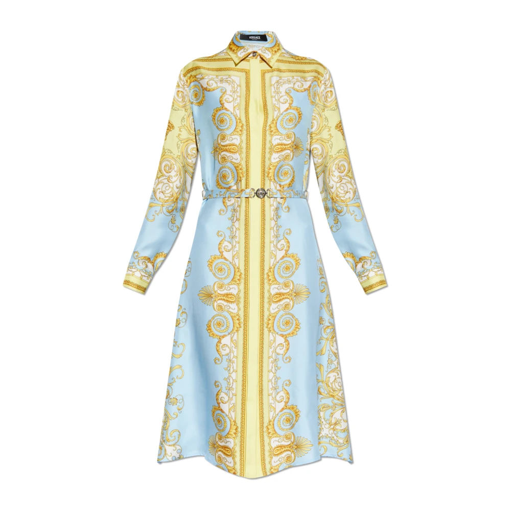 Versace Donna Multicolor Abiti, E, S, New,