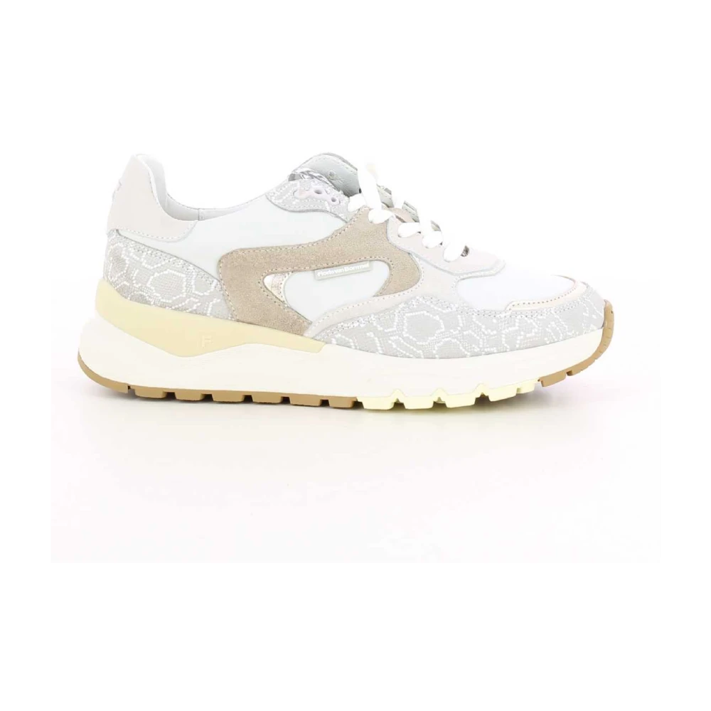 Floris van Bommel Treni Sneakers Dames Schoenen Beige